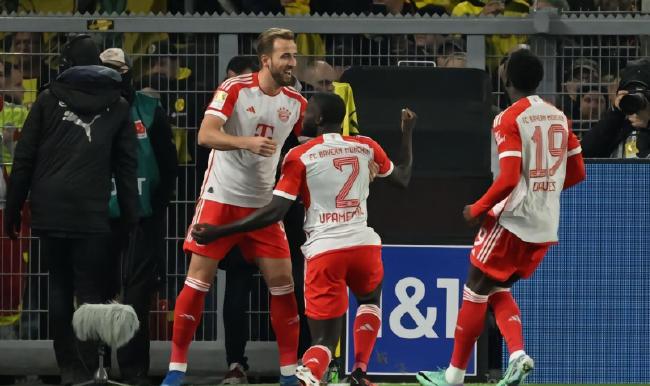  德甲第20轮焦点战拜仁与多特激战成平局  